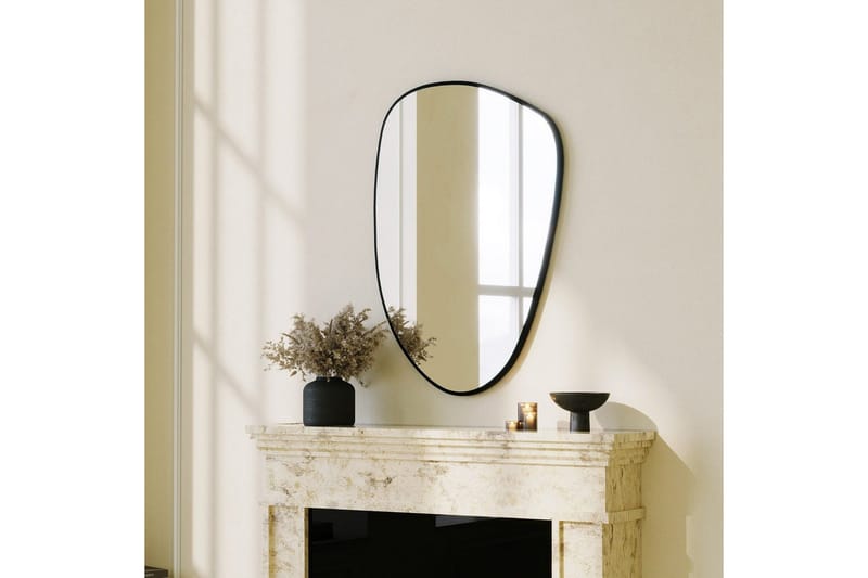 Spegel Inrol Svart - Svart - Inredning & dekor - Speglar - Väggspegel