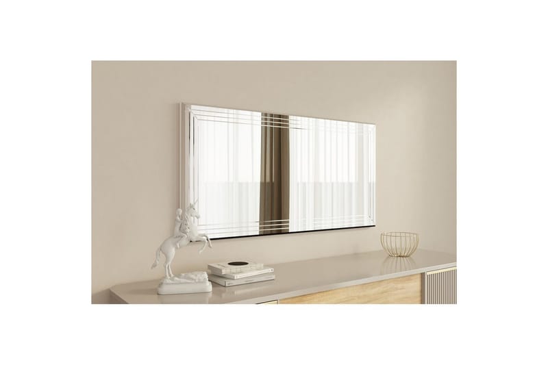 Spegel Jasvinder Vit - Vit - Inredning & dekor - Speglar - Väggspegel