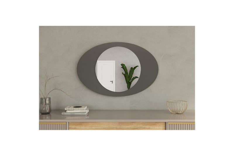 Spegel Masatoshi Antracit - Antracit - Inredning & dekor - Speglar - Väggspegel