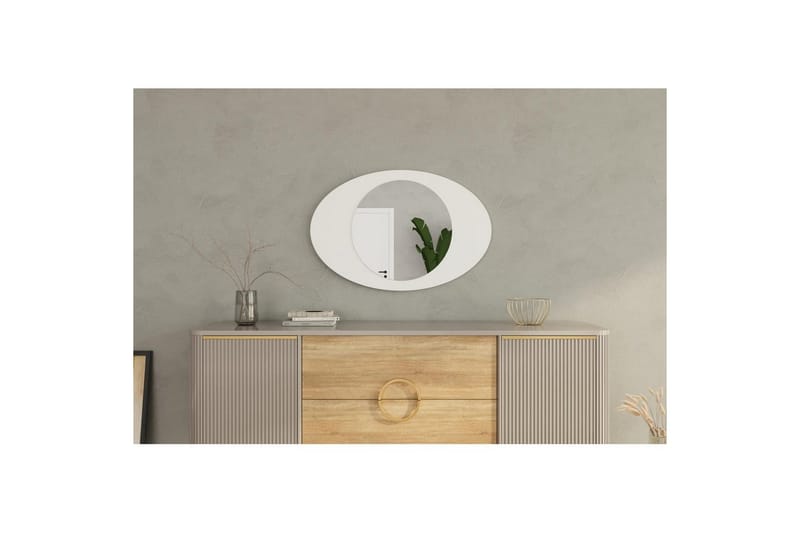 Spegel Masatoshi Vit - Vit - Inredning & dekor - Speglar - Väggspegel