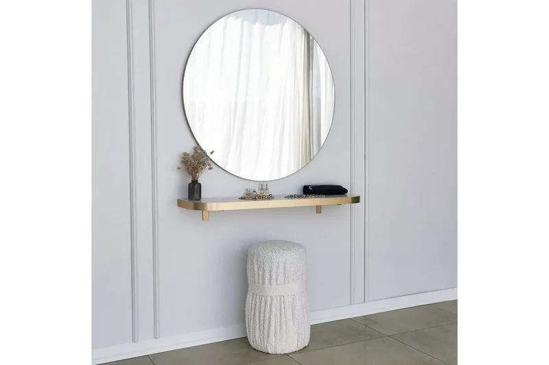 Spegel Rany Rany - Guld - Inredning & dekor - Speglar - Väggspegel