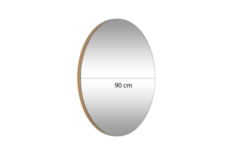 Spegel Rany Rany - Guld - Inredning & dekor - Speglar - Väggspegel