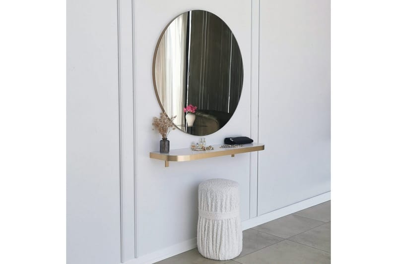 Spegel Rany Rany - Guld - Inredning & dekor - Speglar - Väggspegel