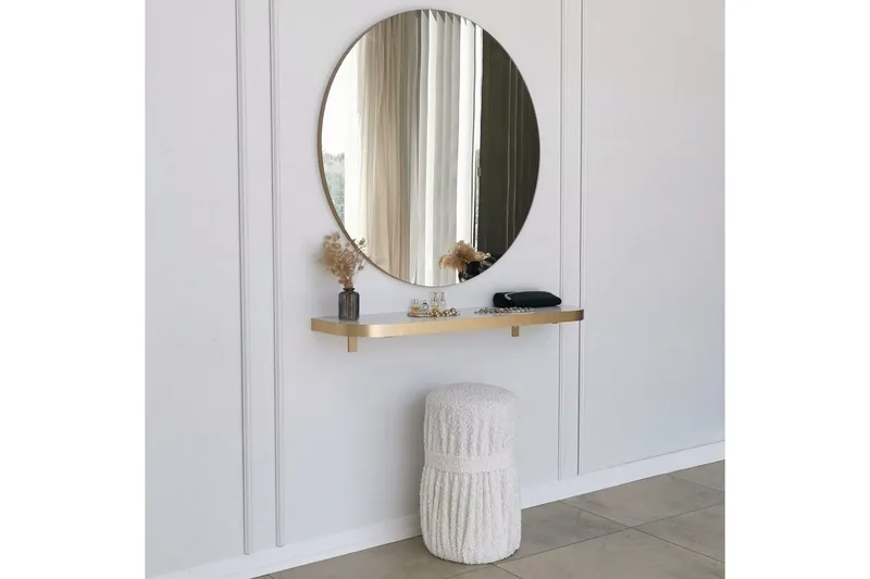 Spegel Rany Rany - Guld - Inredning & dekor - Speglar - Väggspegel