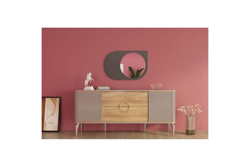 Spegel Ravidas Antracit - Antracit - Inredning & dekor - Speglar - Badrumsspegel