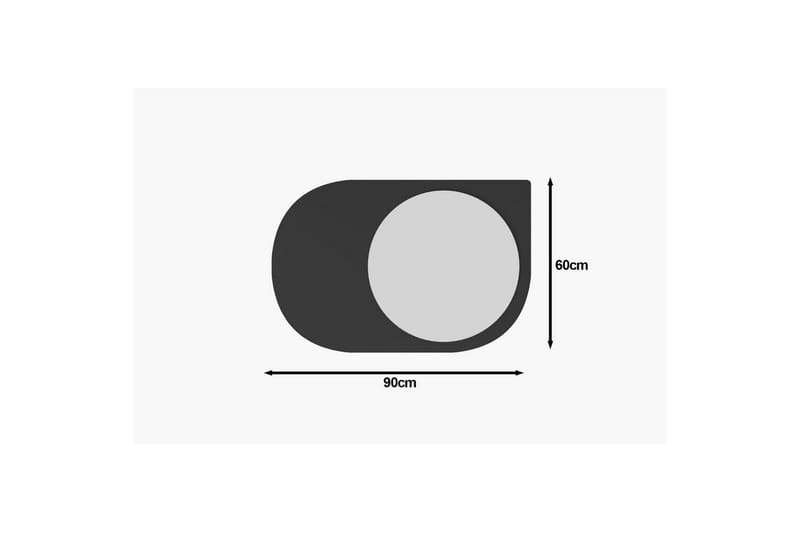 Spegel Ravidas Svart - Svart - Inredning & dekor - Speglar - Badrumsspegel