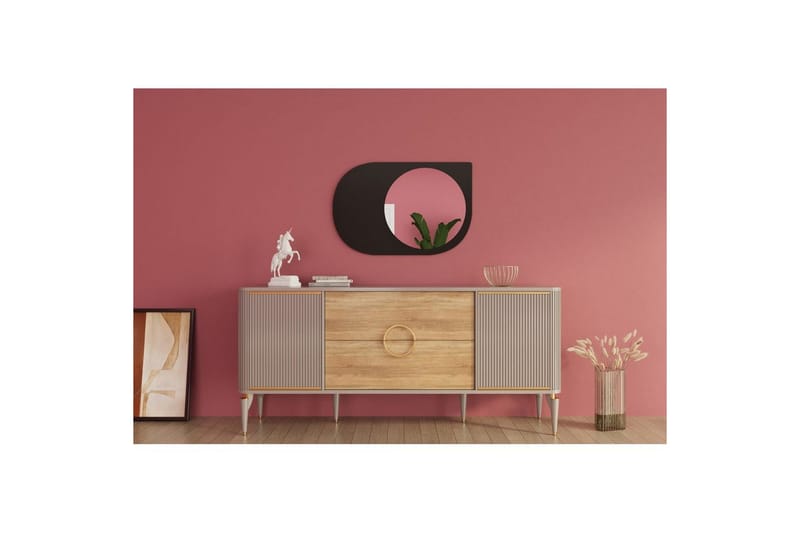 Spegel Ravidas Svart - Svart - Inredning & dekor - Speglar - Badrumsspegel