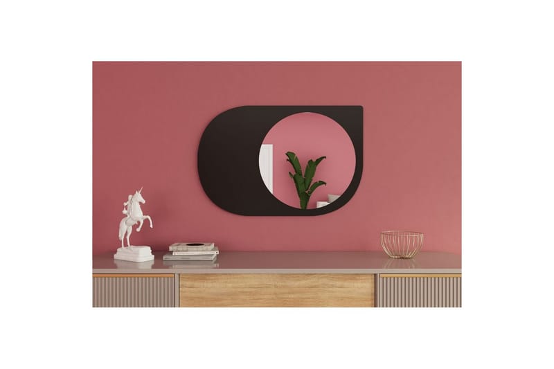 Spegel Ravidas Svart - Svart - Inredning & dekor - Speglar - Badrumsspegel