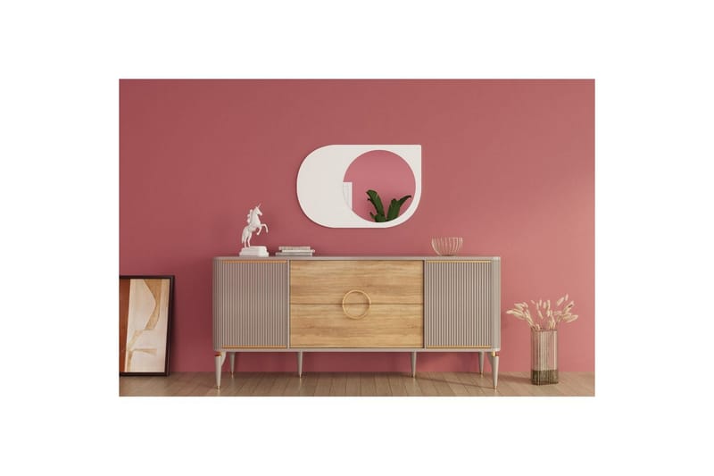 Spegel Ravidas Vit - Vit - Inredning & dekor - Speglar - Badrumsspegel