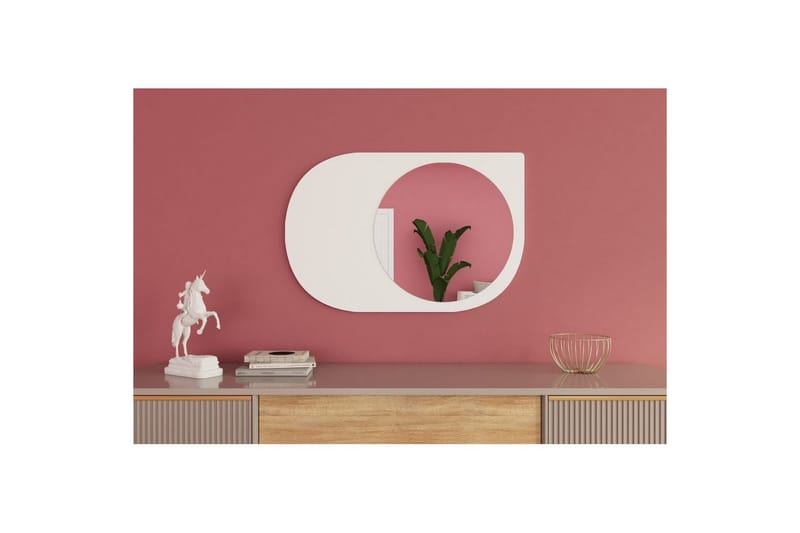 Spegel Ravidas Vit - Vit - Inredning & dekor - Speglar - Badrumsspegel