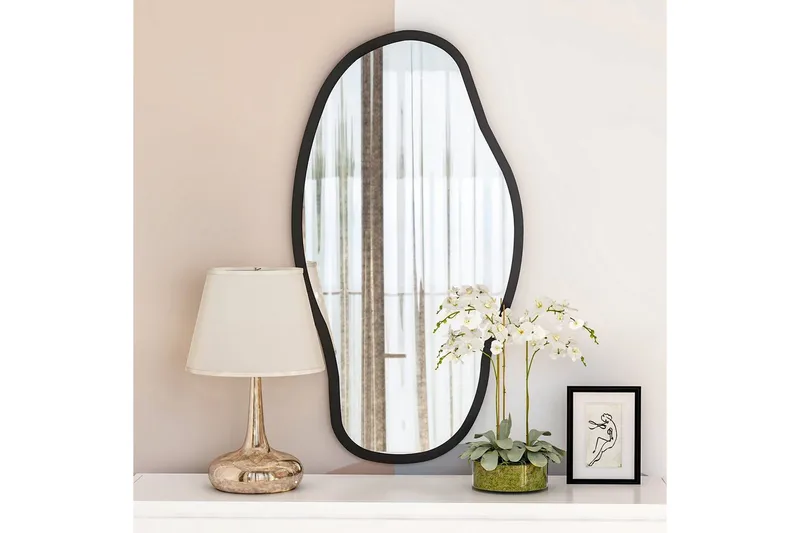 Spegel Rovanig Transparent - Ivory - Inredning & dekor - Speglar - Väggspegel