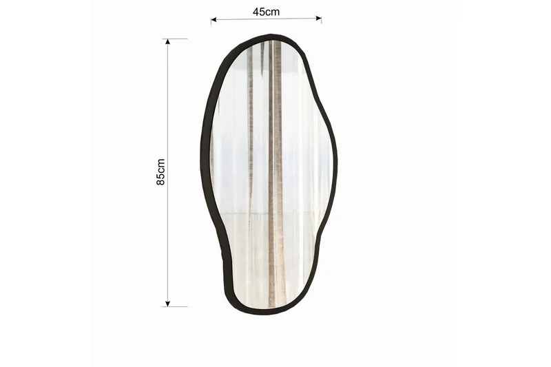 Spegel Rovanig Transparent - Ivory - Inredning & dekor - Speglar - Väggspegel