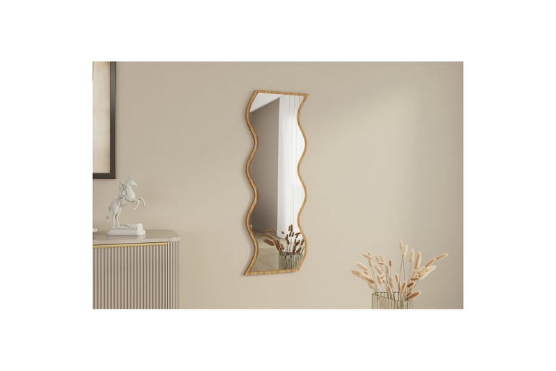 Spegel Safidon Vit / Natur - Vit / Natur - Inredning & dekor - Speglar - Väggspegel