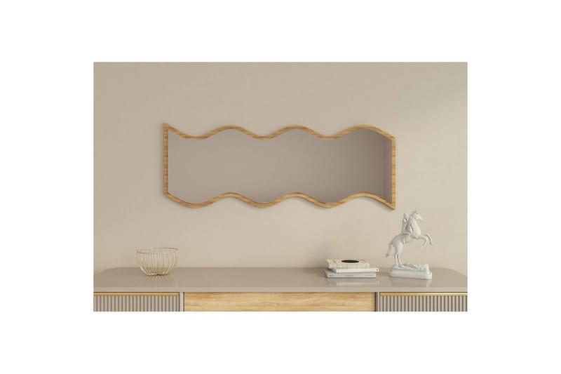 Spegel Safidon Vit / Natur - Vit / Natur - Inredning & dekor - Speglar - Väggspegel