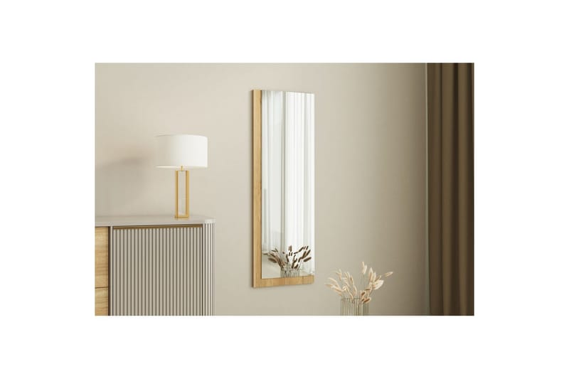 Spegel Sudariya Vit / Natur - Vit / Natur - Inredning & dekor - Speglar - Golvspegel