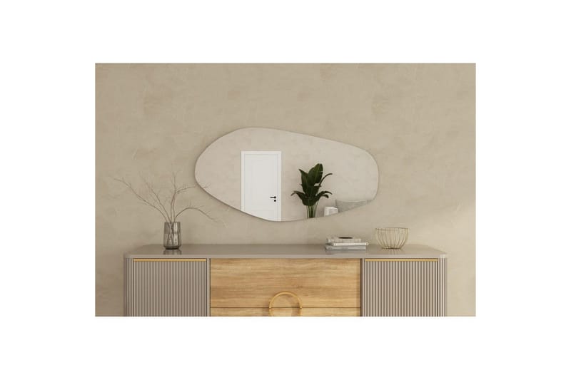 Spegel Ticomanra svart - Svart - Inredning & dekor - Speglar - Väggspegel