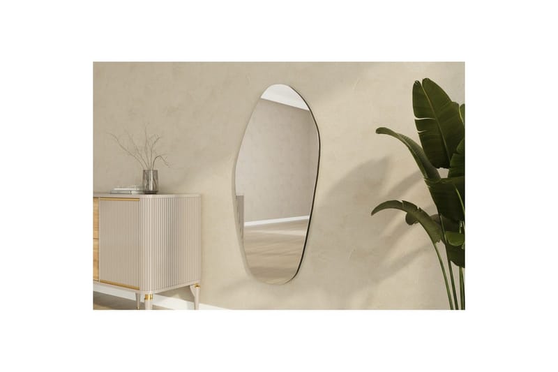 Spegel Ticomanra svart - Svart - Inredning & dekor - Speglar - Väggspegel