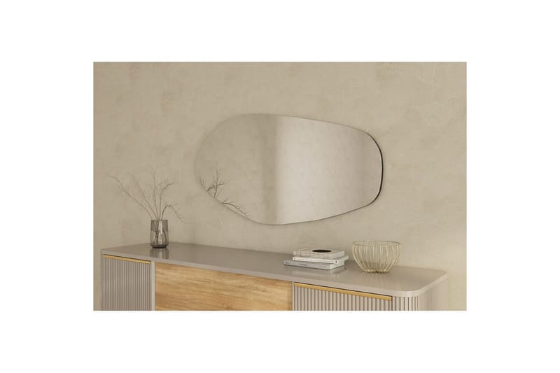 Spegel Ticomanra svart - Svart - Inredning & dekor - Speglar - Väggspegel