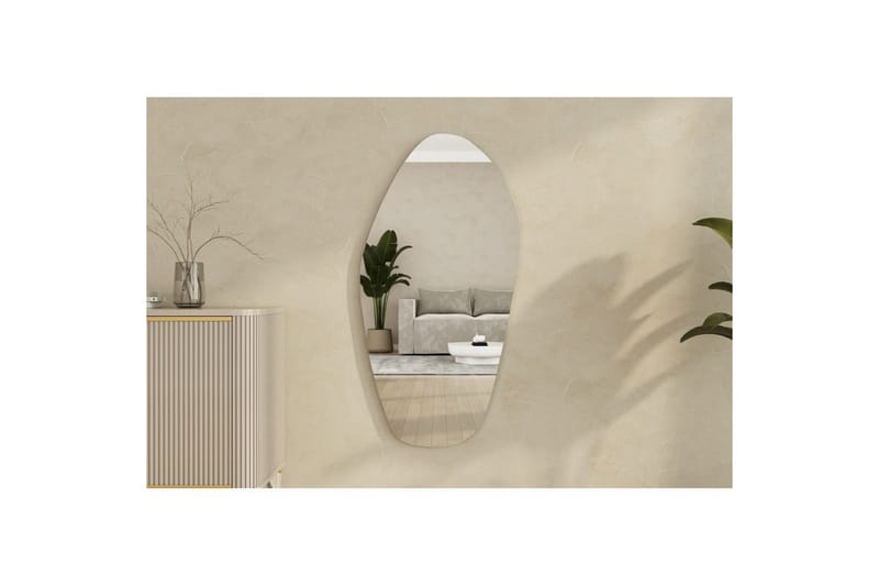 Spegel Ticomanra svart - Svart - Inredning & dekor - Speglar - Väggspegel