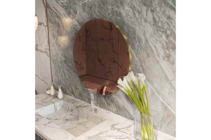 Spegel Torlen Brons / Rany - Brons / Rany - Inredning & dekor - Speglar - Badrumsspegel