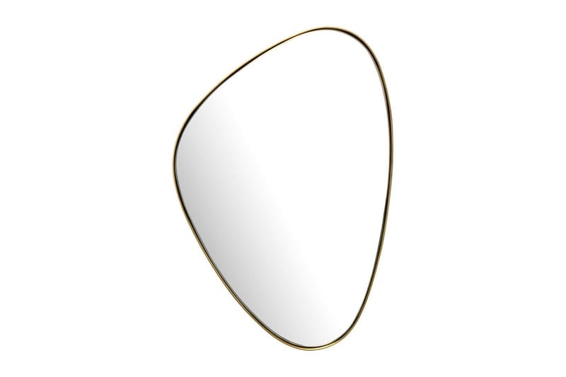 Spegel Wohnling Asymmetrisk metallram oval 70 cm - Inredning & dekor - Speglar - Väggspegel