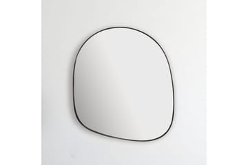 Spegel Wohnling Asymmetrisk tjock metallram oval 60 cm - Inredning & dekor - Speglar - Väggspegel
