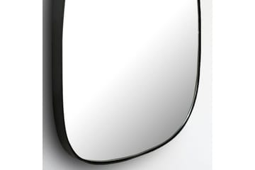 Spegel Wohnling Asymmetrisk tjock metallram oval 60 cm - Inredning & dekor - Speglar - Väggspegel
