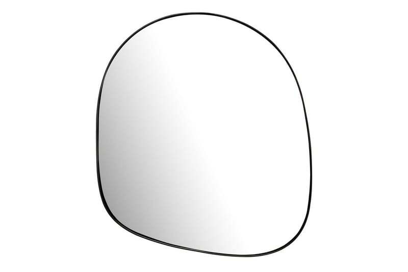 Spegel Wohnling Asymmetrisk tjock metallram oval 60 cm - Inredning & dekor - Speglar - Väggspegel