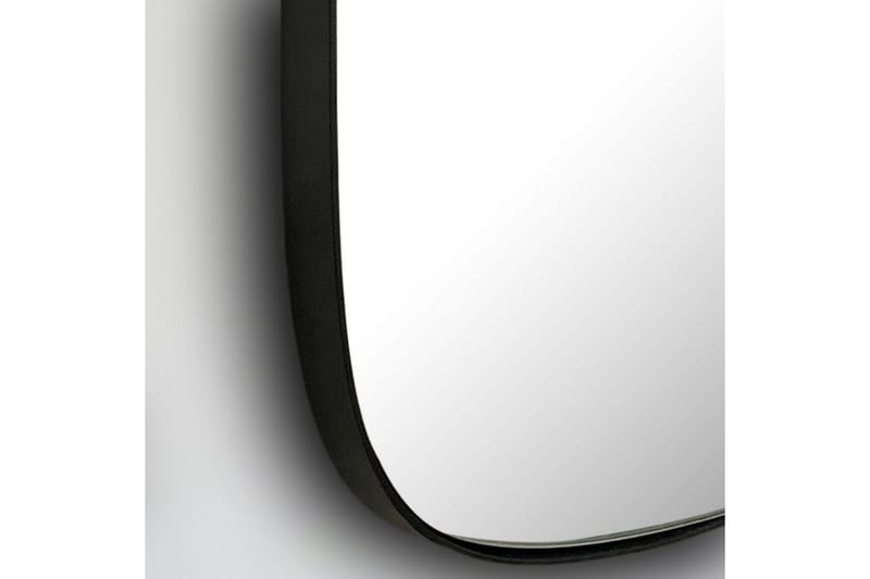 Spegel Wohnling Asymmetrisk tjock metallram oval 60 cm - Inredning & dekor - Speglar - Väggspegel