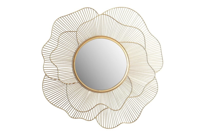 Spegel Wohnling Rosmetallram rund 77 cm modern - Inredning & dekor - Speglar - Väggspegel