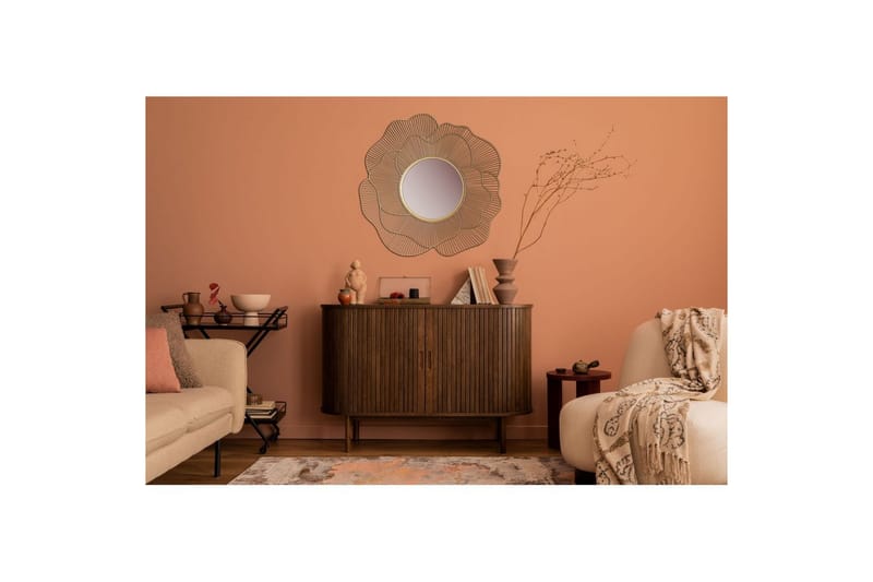 Spegel Wohnling Rosmetallram rund 77 cm modern - Inredning & dekor - Speglar - Väggspegel
