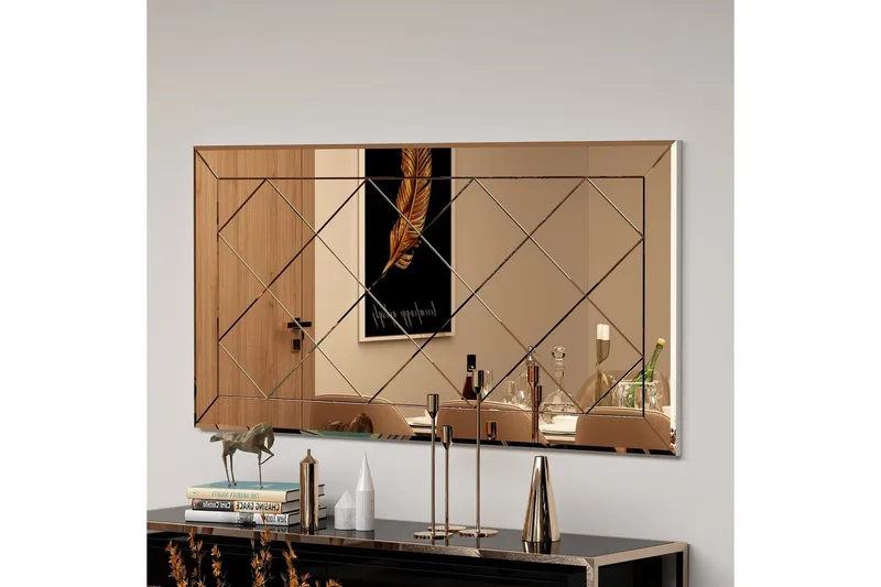 Spegel Zephyradale Brons - Brons - Inredning & dekor - Speglar - Väggspegel