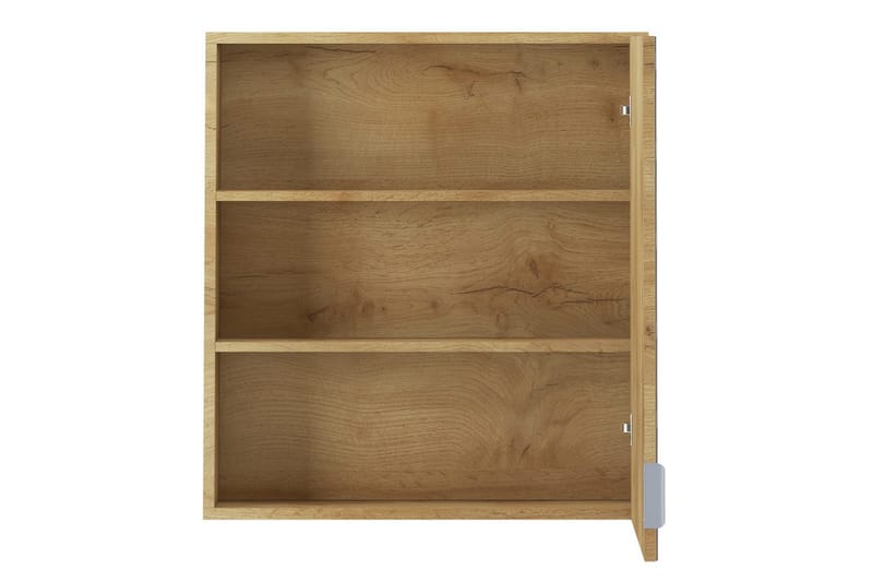 Atlas Väggskåp med Spegel 60x65 cm - Natur - Inredning & dekor - Speglar - Spegelmöbler - Spegelskåp