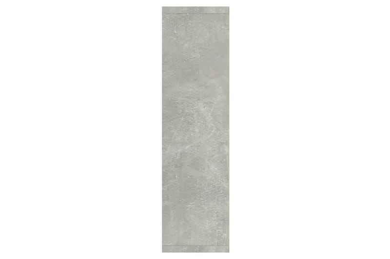 beBasic Spegelskåp med LED betonggrå 76x15x55 cm - Inredning & dekor - Speglar - Spegelmöbler - Spegelskåp