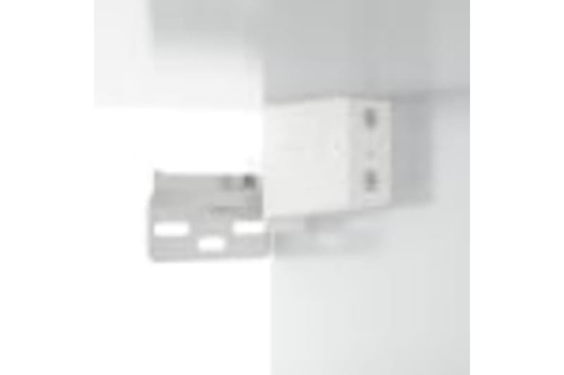 beBasic Spegelskåp med LED betonggrå 76x15x55 cm - Inredning & dekor - Speglar - Spegelmöbler - Spegelskåp