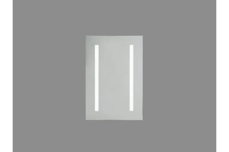Belmena Badrumsskåp 40 cm Spegel med LED-belysning - Vit - Inredning & dekor - Speglar - Spegelmöbler - Spegelskåp