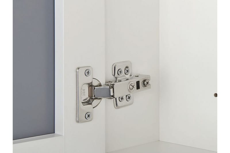 Carmenes Badrumsskåp 40 cm med Spegel - Vit - Inredning & dekor - Speglar - Spegelmöbler - Spegelskåp