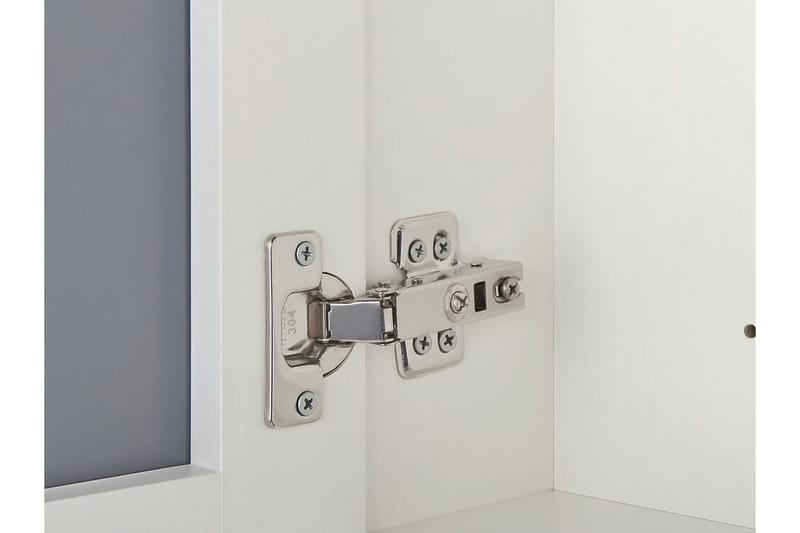 COMILLAS Badrumsskåp 40 cm med Spegel Vit - Inredning & dekor - Speglar - Spegelmöbler - Spegelskåp