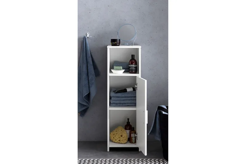 Hennon Badrumsskåp 30x30 cm - Vit - Inredning & dekor - Speglar - Spegelmöbler - Spegelskåp