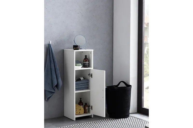 Hennon Badrumsskåp 30x30 cm - Vit - Inredning & dekor - Speglar - Spegelmöbler - Spegelskåp