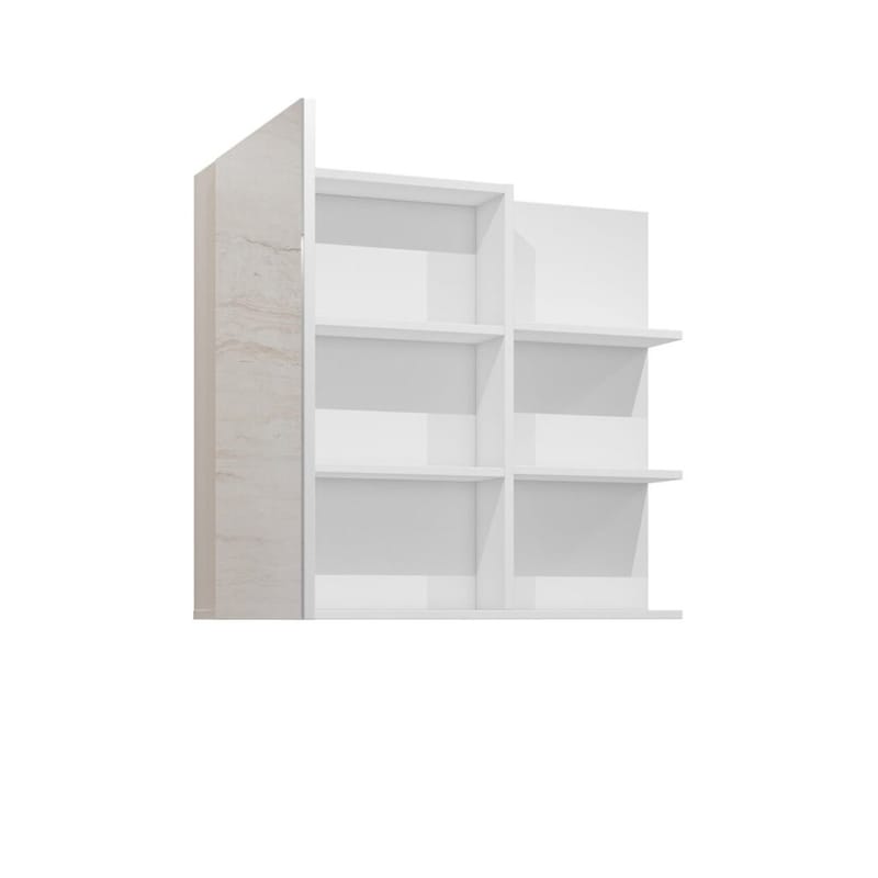 Spegelskåp Irvine 1 Dörr - Vit Blank - Inredning & dekor - Speglar - Spegelmöbler - Spegelskåp