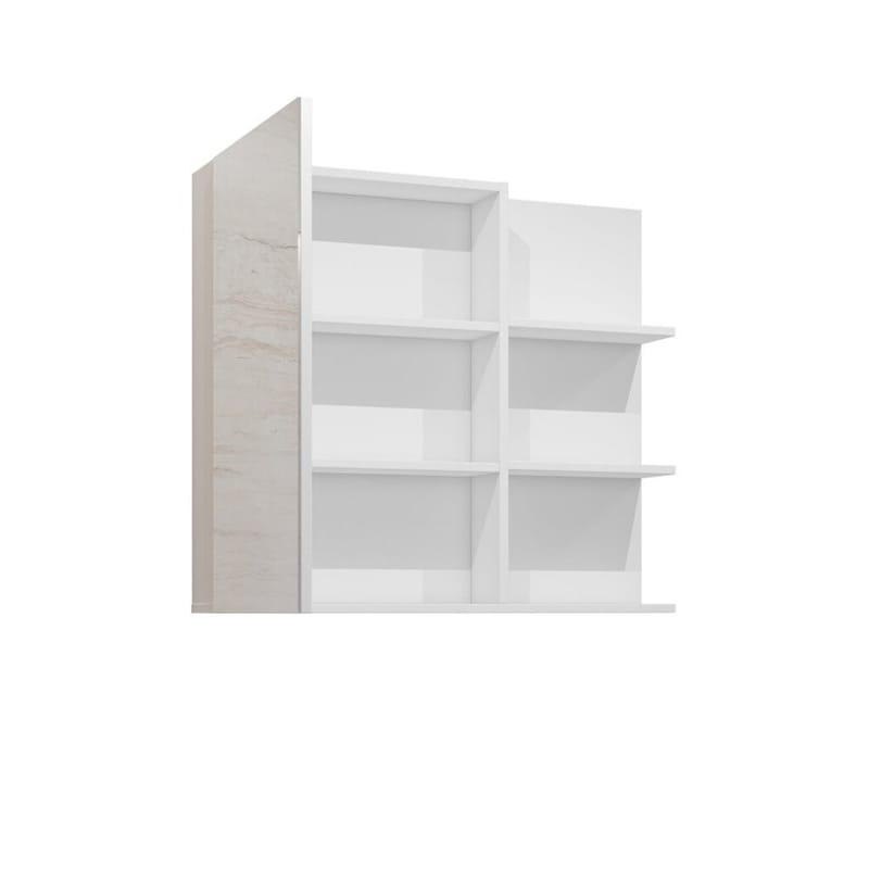 Spegelskåp Irvine 1 Dörr - Vit Blank - Inredning & dekor - Speglar - Spegelmöbler - Spegelskåp