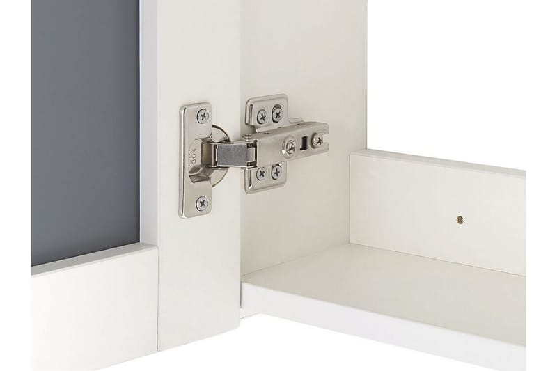 Jaramillo Badrumsskåp 60 cm Spegel med LED-belysning - Vit - Inredning & dekor - Speglar - Spegelmöbler - Spegelskåp