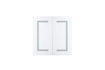 Mazarredo Badrumsskåp 60 cm Spegel med LED-belysning - Vit - Inredning & dekor - Speglar - Spegelmöbler - Spegelskåp
