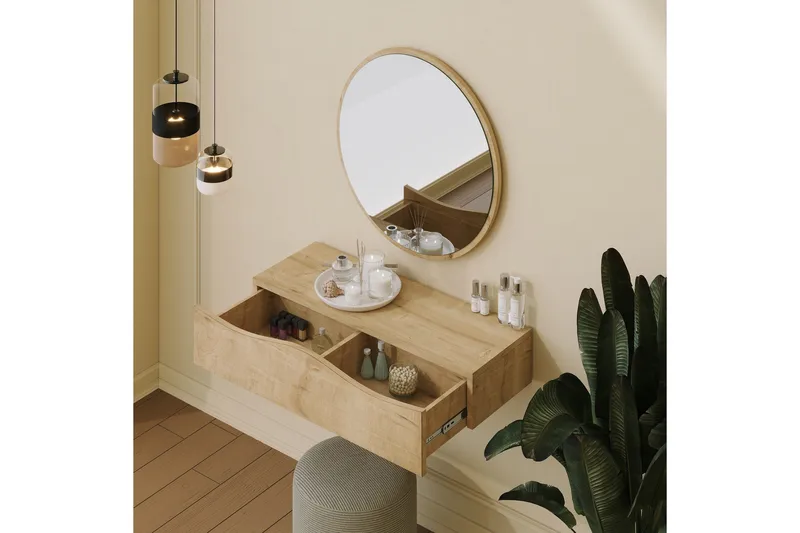 Princesse Väggskåp med Spegel 82 cm - Inredning & dekor - Speglar - Spegelmöbler - Spegelskåp