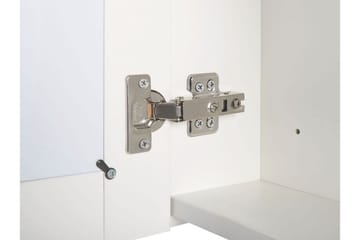 Roconda Badrumsskåp 40 cm Spegel med LED-belysning - Vit - Inredning & dekor - Speglar - Spegelmöbler - Spegelskåp