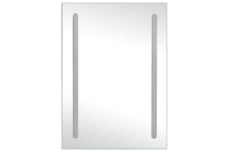 Spegelskåp med LED 50x13x70 cm - Grå - Inredning & dekor - Speglar - Spegelmöbler - Spegelskåp