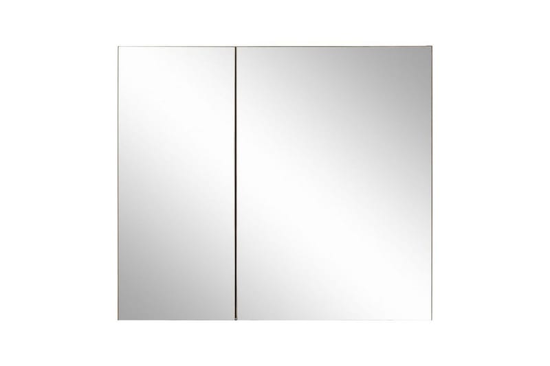Väggskåp med spegel Loft24 Wisla Väggskåp med Spegel 80x70 cm - Inredning & dekor - Speglar - Spegelmöbler - Spegelskåp