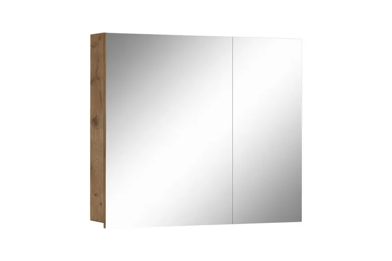 Väggskåp med spegel Loft24 Wisla Väggskåp med Spegel 80x70 cm