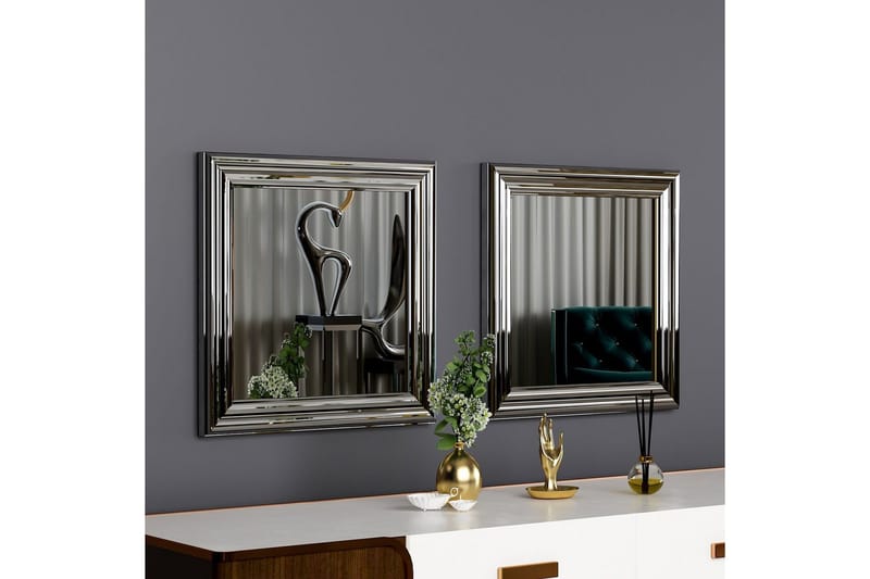 Spegelset (2 delar) Dorougradwyn Argentu - Zurellentu - Inredning & dekor - Speglar - Väggspegel